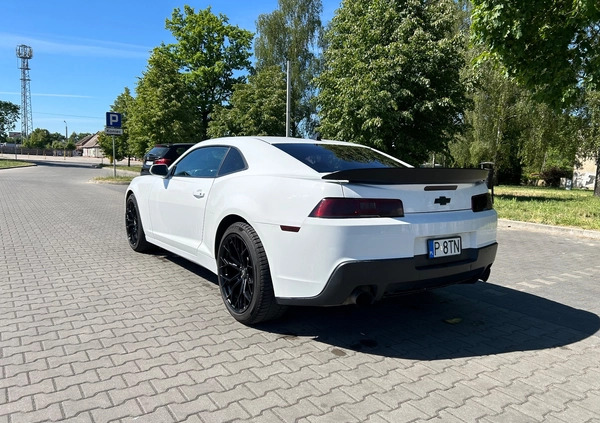 Chevrolet Camaro cena 74500 przebieg: 172800, rok produkcji 2014 z Wolsztyn małe 46